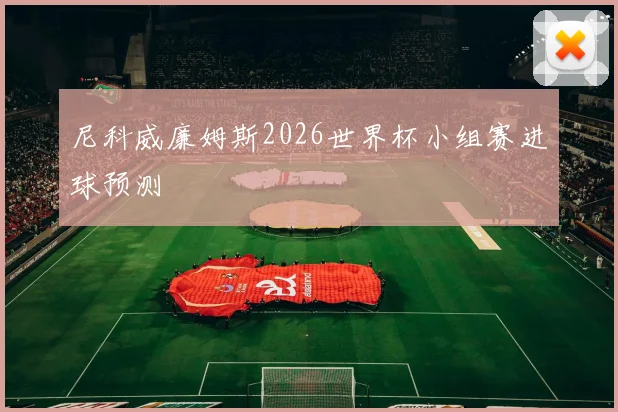 尼科威廉姆斯2026世界杯小组赛进球预测